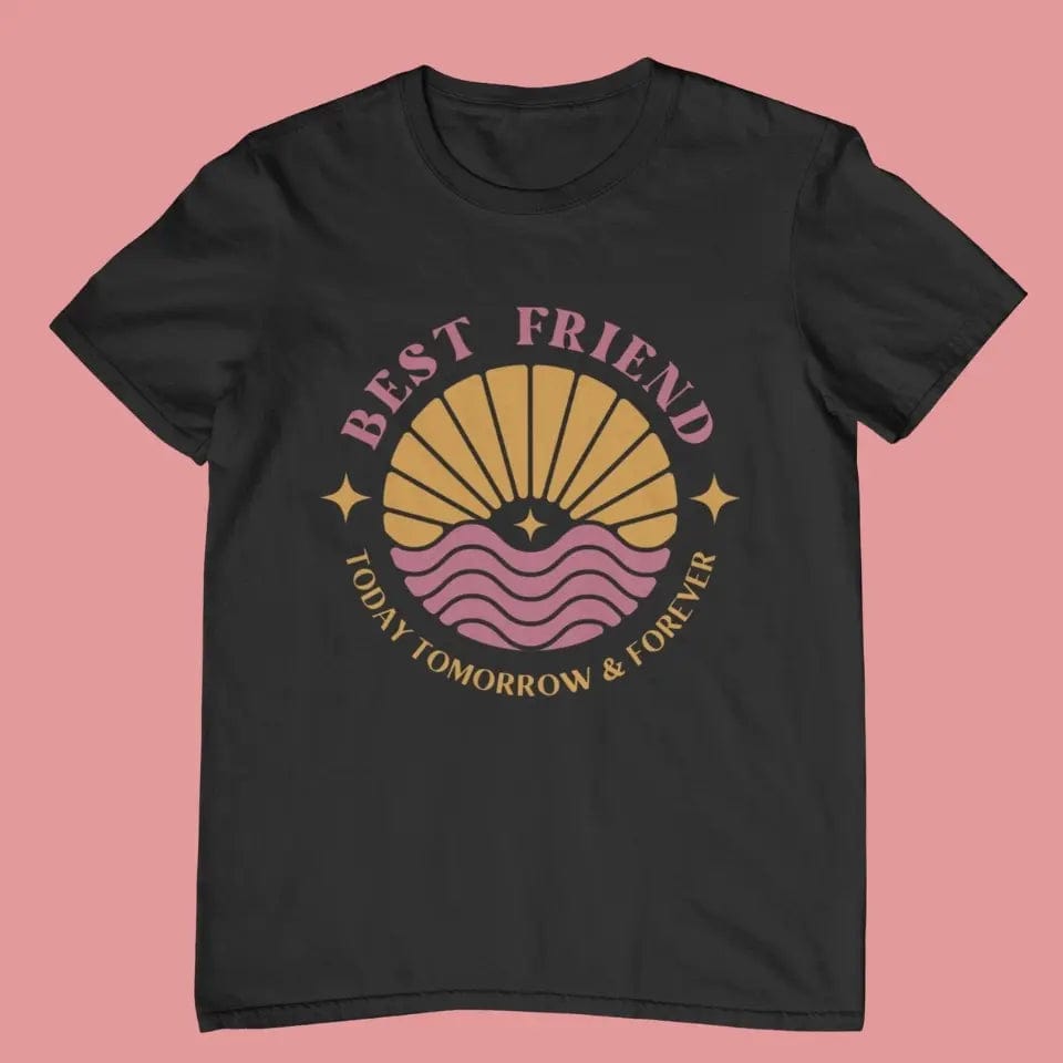 Matching Funny Best friend T-shirt Retro Besties Shirt Gift idea for Bestie