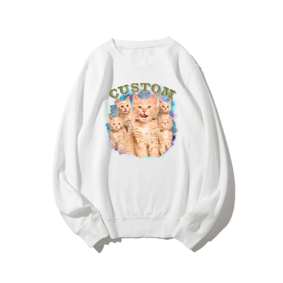 Personalized Pet Photo Apparel | Custom T-Shirt Hoodie & Sweatshirt for Pet Lovers
