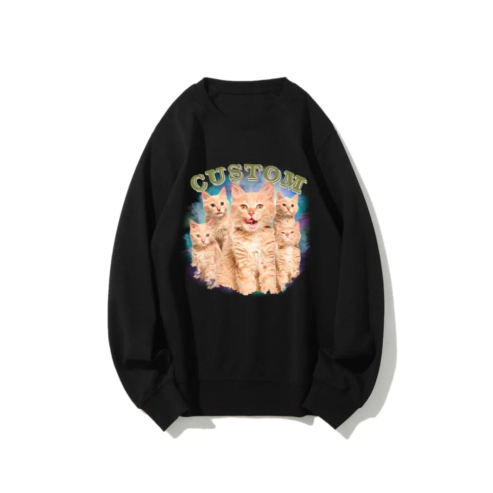 Personalized Pet Photo Apparel | Custom T-Shirt Hoodie & Sweatshirt for Pet Lovers