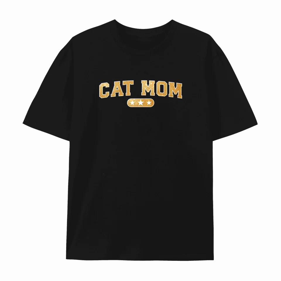Personalized Unisex Cat Mom T-Shirt – The Perfect Gift for Cat Lovers