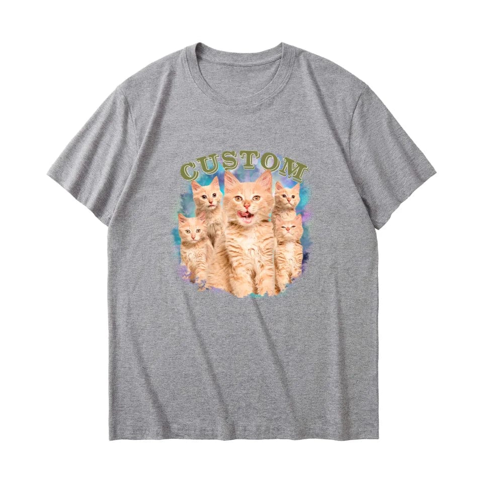Personalized Pet Photo Apparel | Custom T-Shirt Hoodie & Sweatshirt for Pet Lovers