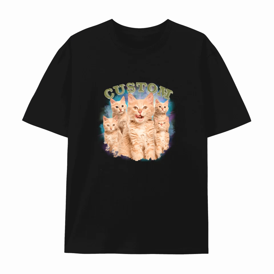 Personalized Pet Photo Apparel | Custom T-Shirt Hoodie & Sweatshirt for Pet Lovers