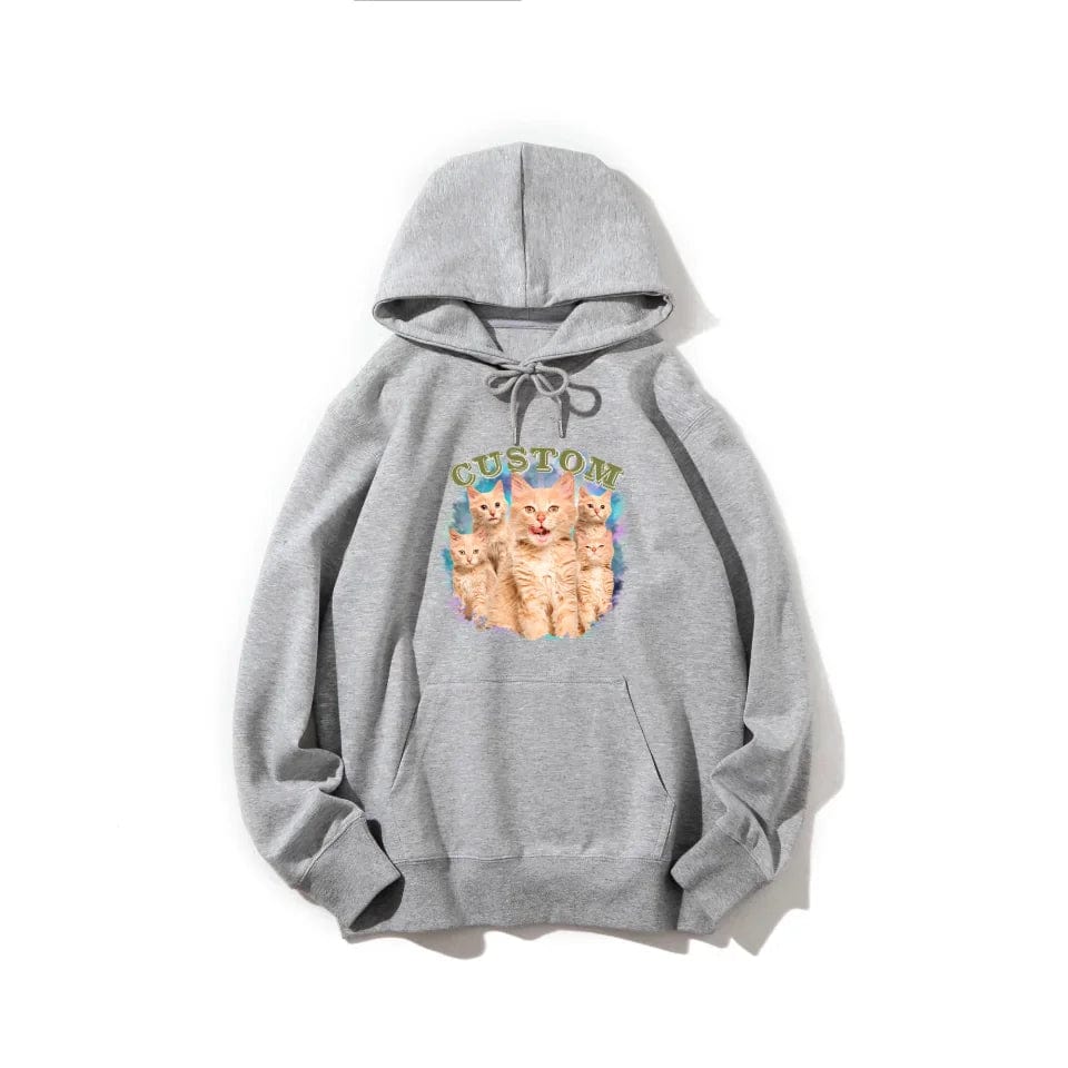 Personalized Pet Photo Apparel | Custom T-Shirt Hoodie & Sweatshirt for Pet Lovers