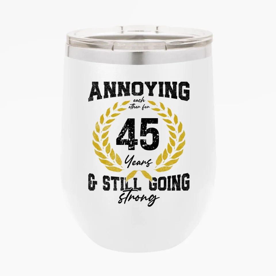Custom Matching Anniversary Tumbler for Couple