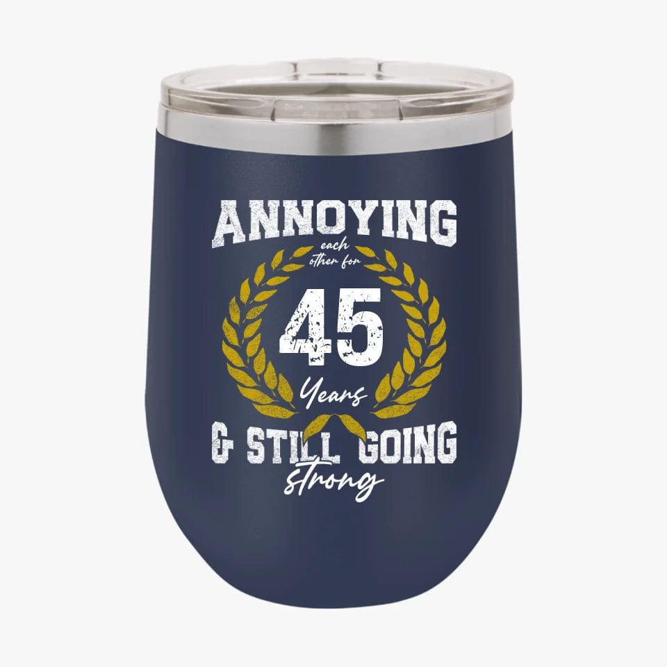 Custom Matching Anniversary Tumbler for Couple