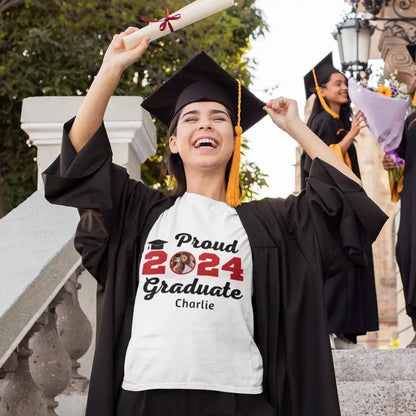 Personalized Custom Graduation T-Shirt Customizable with Your Picture