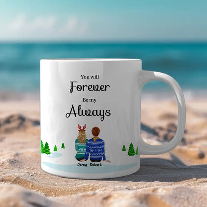 Couple Forever Mug Personalized Custom Lovers Mugs