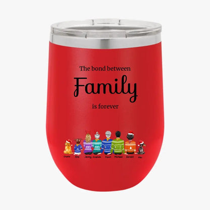 Personalized Custom Family Tumbler Christmas Gifts For Family