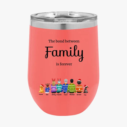 Personalized Custom Family Tumbler Christmas Gifts For Family