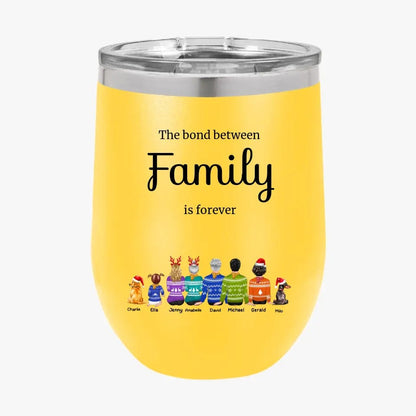 Personalized Custom Family Tumbler Christmas Gifts For Family