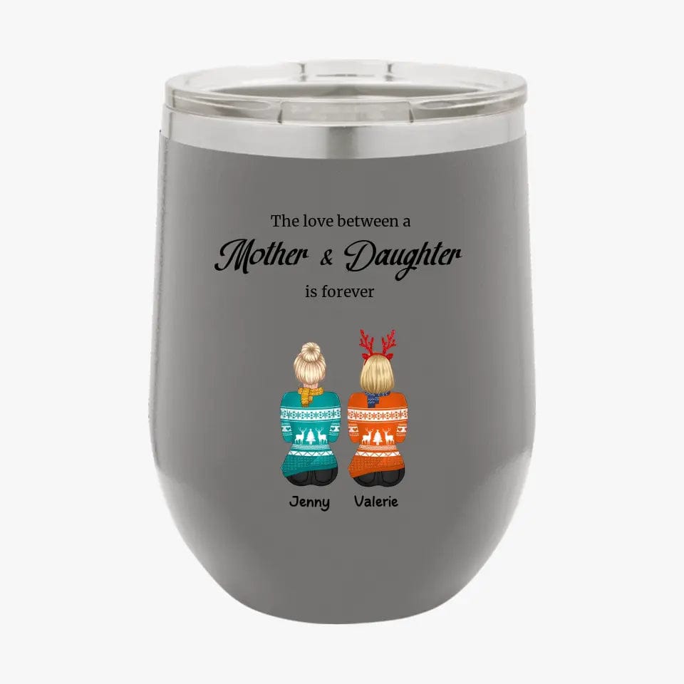 Personalized Custom Mother and Daughter Tumbler Christmas Gifts