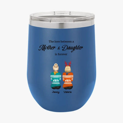 Personalized Custom Mother and Daughter Tumbler Christmas Gifts