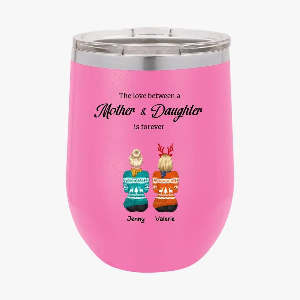 Personalized Custom Mother and Daughter Tumbler Christmas Gifts