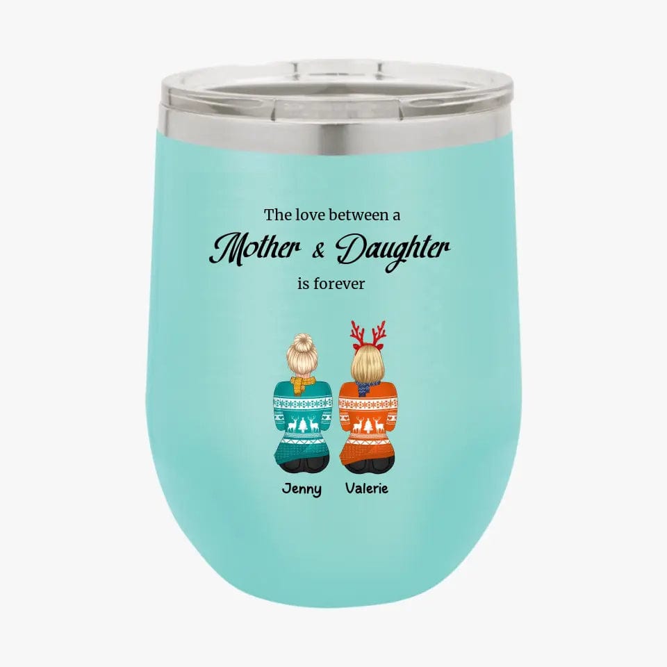 Personalized Custom Mother and Daughter Tumbler Christmas Gifts