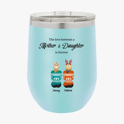 Personalized Custom Mother and Daughter Tumbler Christmas Gifts