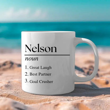 Personalized Custom Name Definition Mug