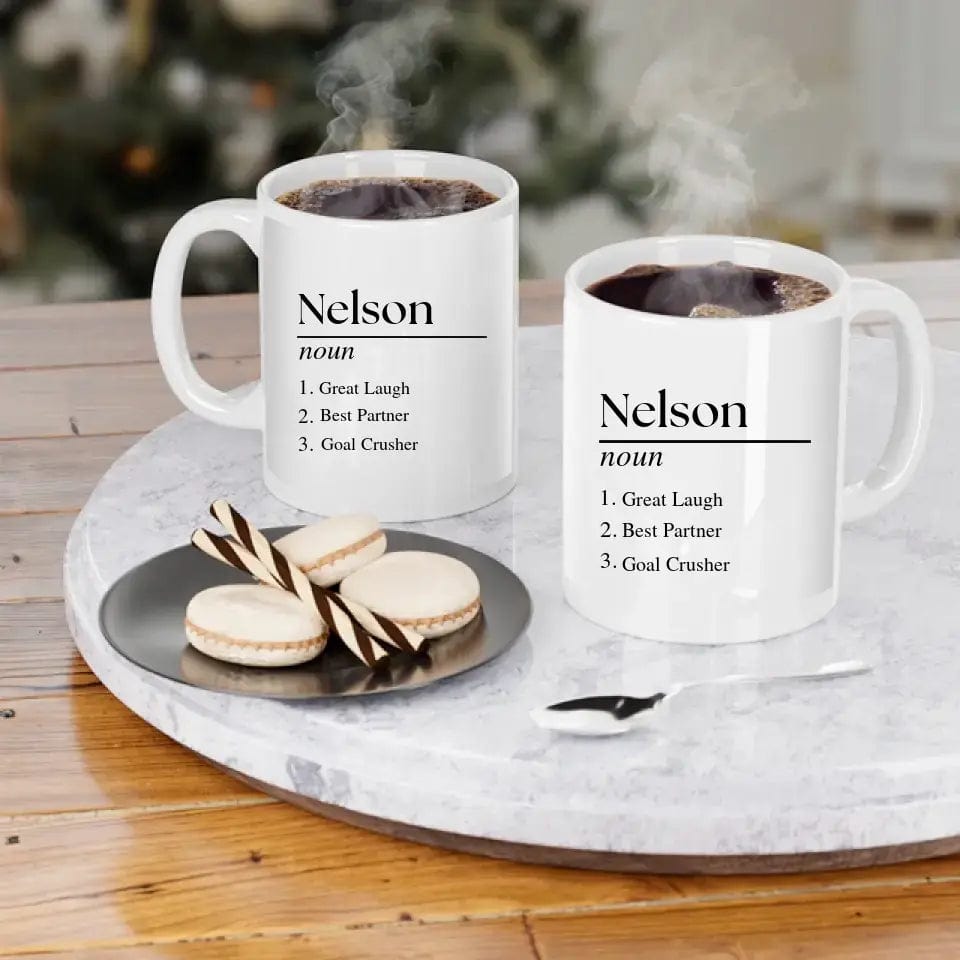 Personalized Custom Name Definition Mug