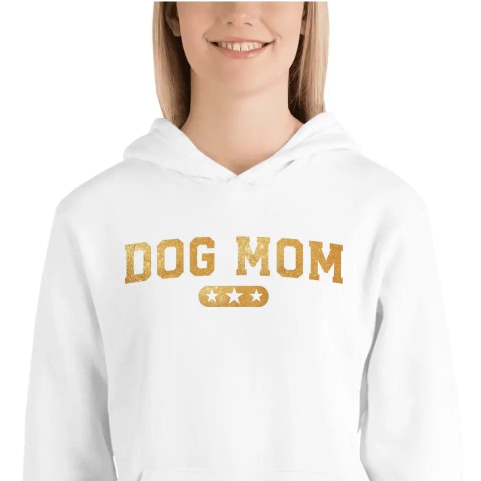 Dog Mom Personalized Custom Unisex Hoodie With Design On Sleeve Perfect Gift For Dog Owners