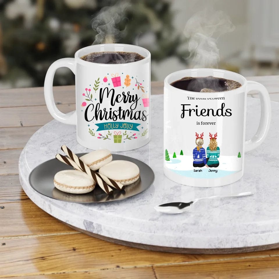 Personalized Friends Mug Christmas Custom Mugs