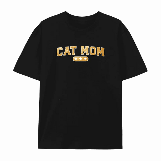 Cat Mom Personalized Custom Unisex T-shirt Perfect Gift For Cat Owners