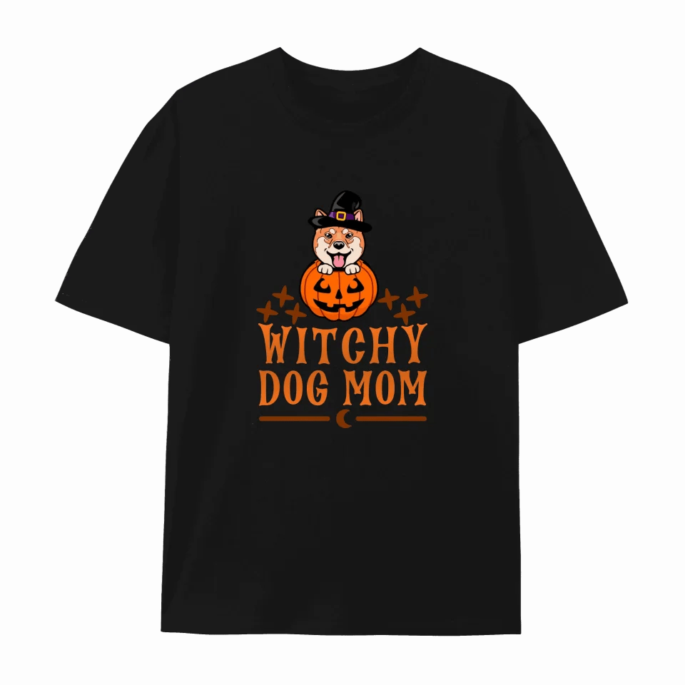 Custom Halloween Dog T-shirt | Sweatshirt | Hoodie - Customizable Pumpkin Dogs Apparel For Halloween