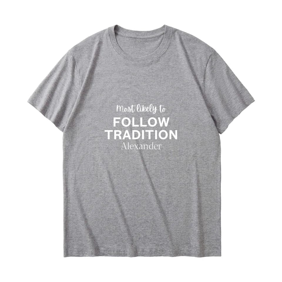 Custom Most Likely To Family Matching Thanksgiving T-shirt