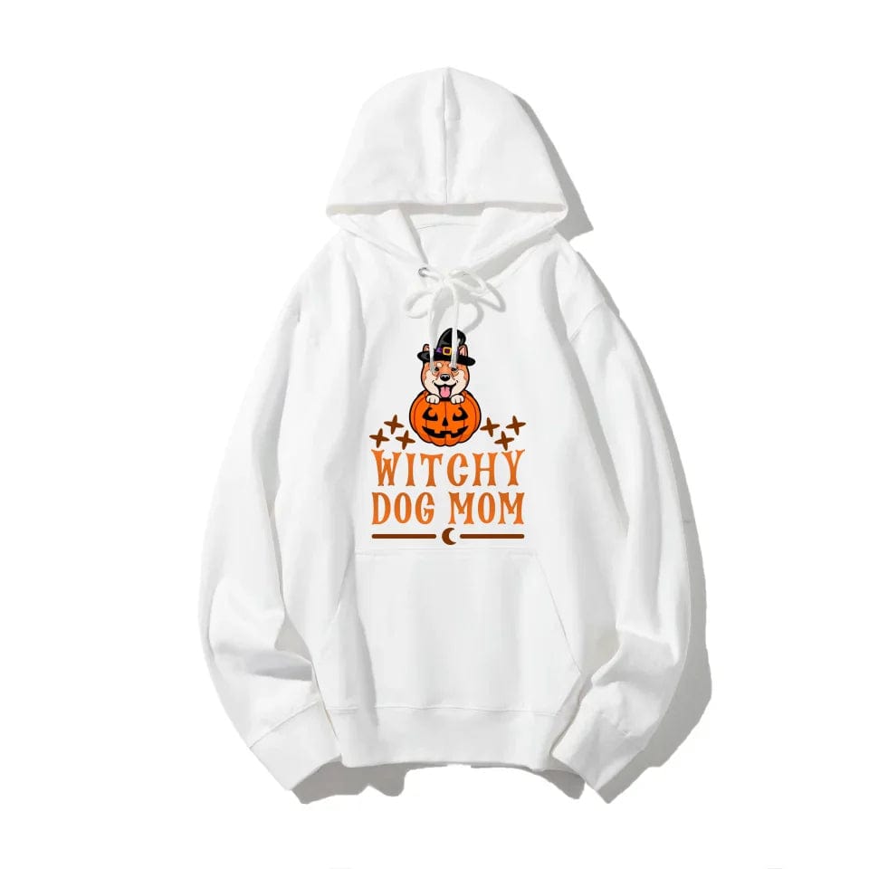 Custom Halloween Dog T-shirt | Sweatshirt | Hoodie - Customizable Pumpkin Dogs Apparel For Halloween