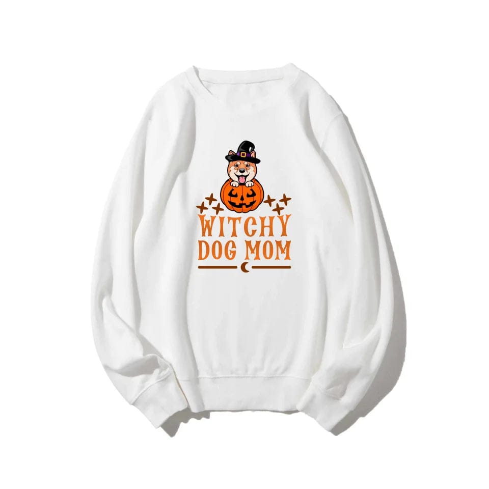 Custom Halloween Dog T-shirt | Sweatshirt | Hoodie - Customizable Pumpkin Dogs Apparel For Halloween