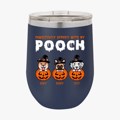 Personalized Halloween Dog Mug - Custom Pumpkin Dogs For Halloween