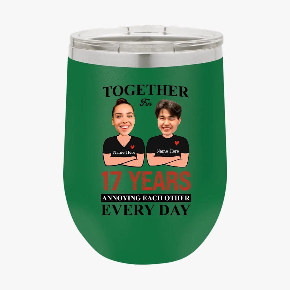 Together For Years Annoying Each Other  Every Day  Funny Matching Anniversary Tumbler for Couple