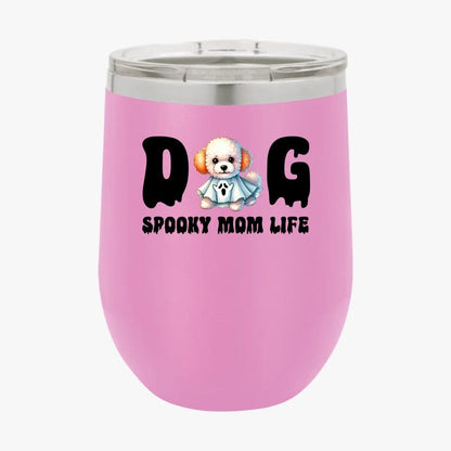 Personalized Halloween Dog Mom Mug | Custom Spooky Dog Mug & Tumbler for Pet Lovers