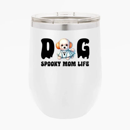 Personalized Halloween Dog Mom Mug | Custom Spooky Dog Mug & Tumbler for Pet Lovers