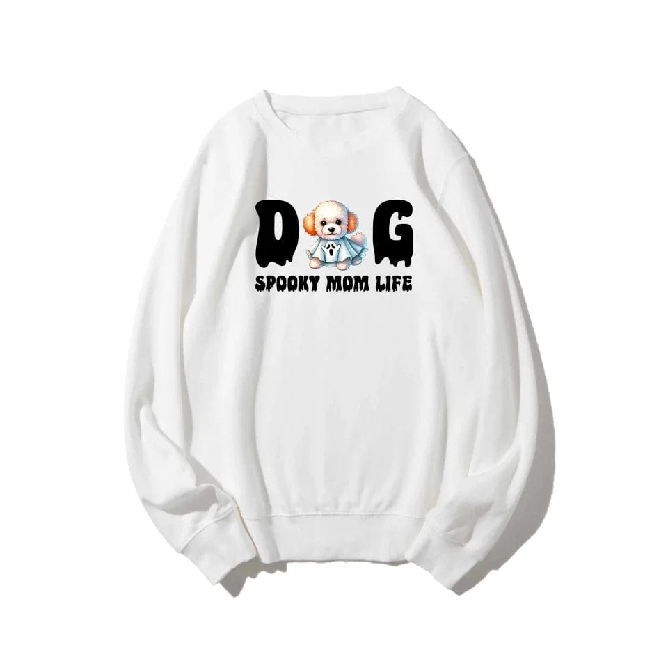 Custom Halloween Dog Mom Apparel | Personalized Spooky T-Shirt, Hoodie, Sweatshirt for Pet Lovers