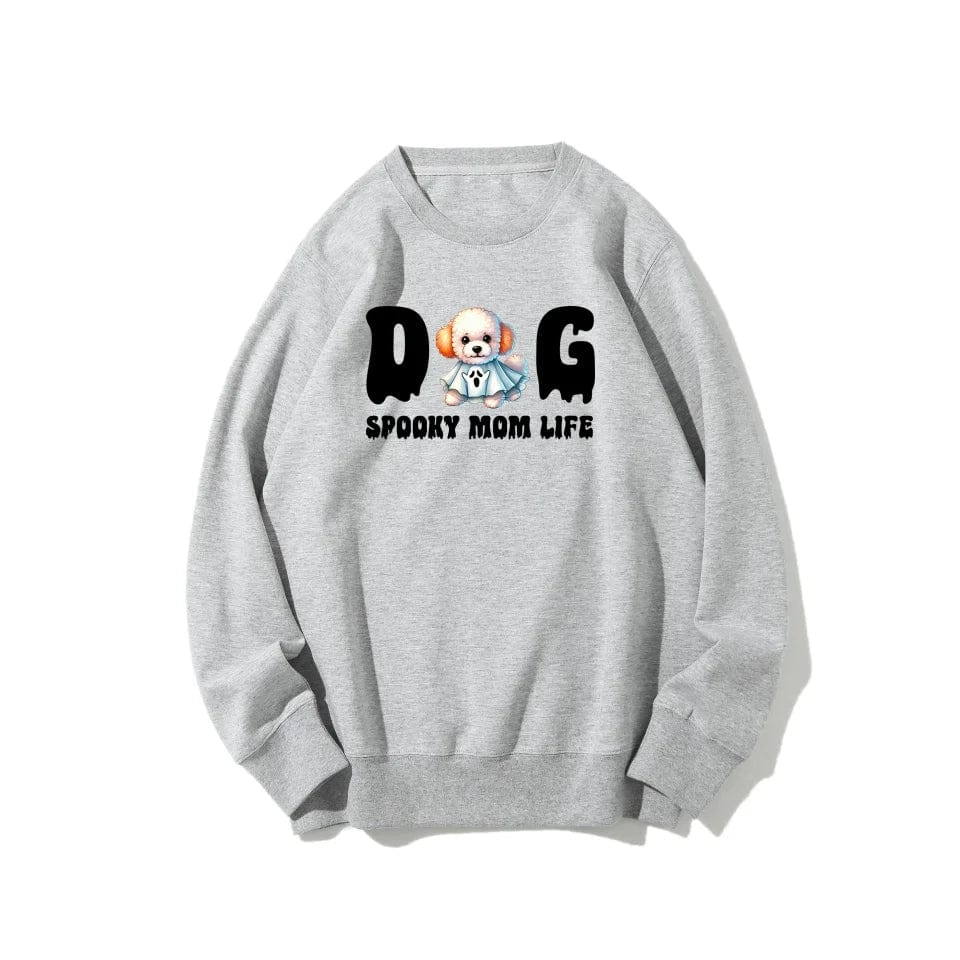 Custom Halloween Dog Mom Apparel | Personalized Spooky T-Shirt, Hoodie, Sweatshirt for Pet Lovers