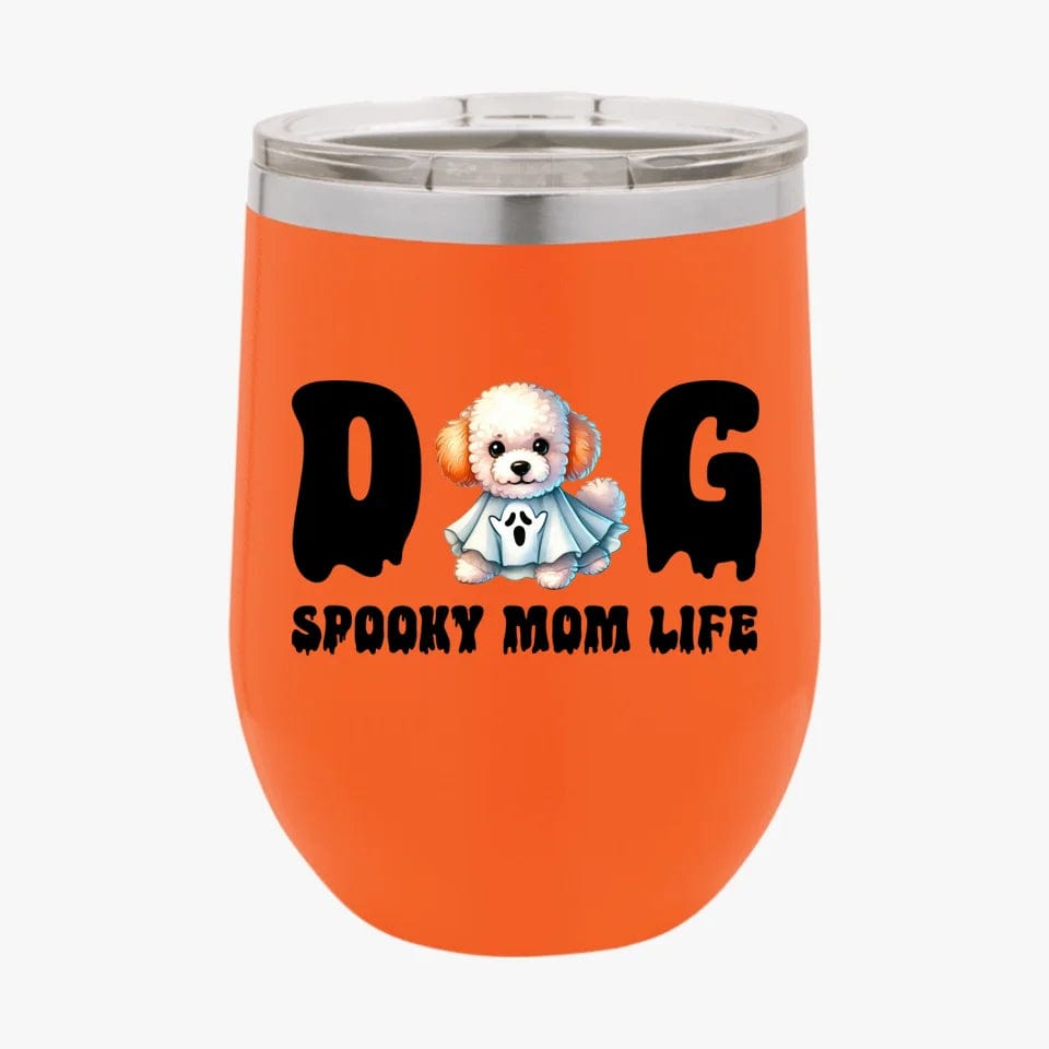 Personalized Halloween Dog Mom Mug | Custom Spooky Dog Mug & Tumbler for Pet Lovers