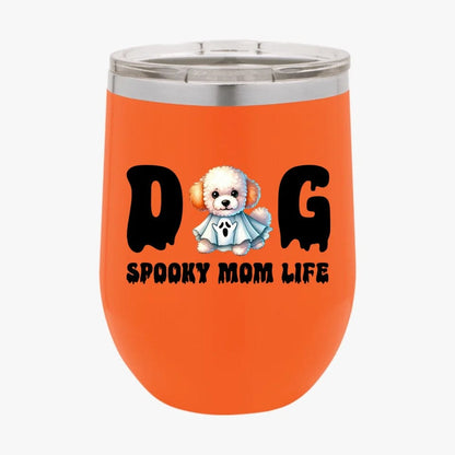 Personalized Halloween Dog Mom Mug | Custom Spooky Dog Mug & Tumbler for Pet Lovers