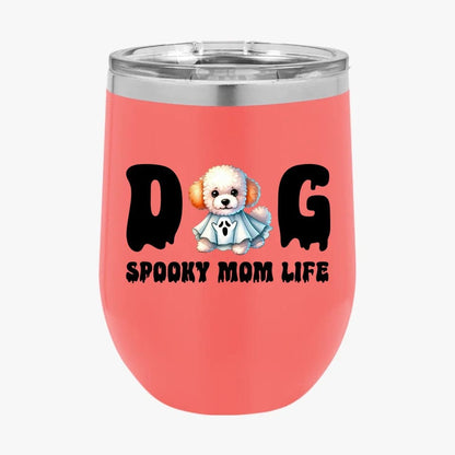 Personalized Halloween Dog Mom Mug | Custom Spooky Dog Mug & Tumbler for Pet Lovers